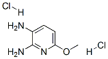 6-メトキシピリジン-2,3-ジアミン 化学構造式