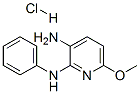 6-methoxy-N2-phenylpyridine-2,3-diamine monohydrochloride Structure
