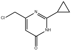 4(1H)-Pyrimidinone,6-(chloromethyl)-2-cyclopropyl-(9CI)|6-(氯甲基)-2-环丙基-1H-嘧啶-4-酮