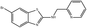 6-Bromo-N-(pyridin-2-ylmethyl)benzo[d]thiazol-2-amine Struktur