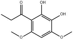 1-(2,3-Dihydroxy-4,6-diMethoxyphenyl)-1-propanone Structure