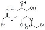 D-グルシトール1,5-ビス(ブロモアセタート) 化学構造式