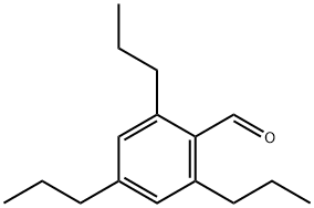 2,4,6-tripropylbenzaldehyde 结构式