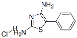 5-phenylthiazole-2,4-diamine monohydrochloride Structure