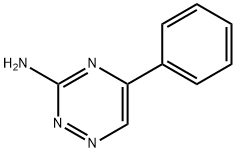 3-Amino-5-phenyl-1,2,4-triazine Structure