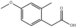 2-(4-METHOXY-2-METHYLPHENYL)ACETIC ACID Structure