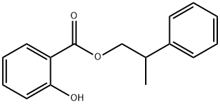 2-phenylpropyl salicylate 结构式
