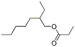 プロピオン酸2-エチルヘプチル 化学構造式