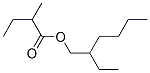 2-メチル酪酸2-エチルヘキシル 化学構造式