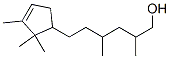 beta,.delta.,2,2,3-pentamethylcyclopent-3-ene-1-hexanol Structure