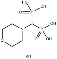 (morpholinomethylene)bisphosphonic acid, potassium salt Structure