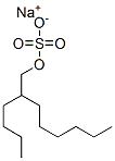 硫酸2-ブチルオクチル=ナトリウム 化学構造式