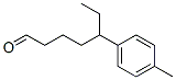 5-(4-methylphenyl)heptanal Structure