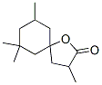 3,7,7,9-tetramethyl-1-oxaspiro[4.5]decan-2-one 结构式