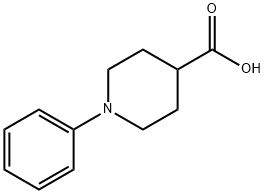N-苯基哌啶-4-甲酸, 94201-40-8, 结构式