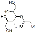D-glucitol 3-(bromoacetate) Struktur