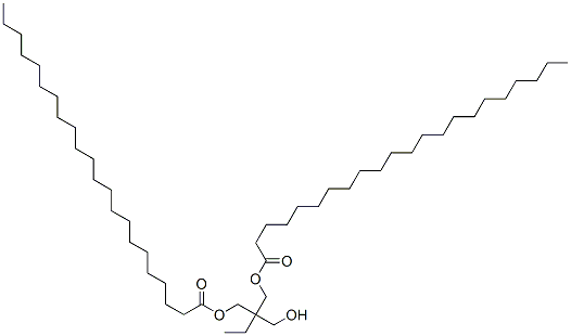 ジドコサン酸2-エチル-2-(ヒドロキシメチル)-1,3-プロパンジイル 化学構造式