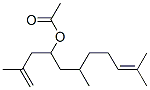 2,6,10-trimethylundeca-1,9-dien-4-yl acetate 结构式