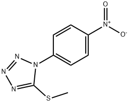 5-(methylthio)-1-(p-nitrophenyl)-1H-tetrazole,94201-87-3,结构式