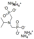tetraammonium [[(1-methylethyl)imino]bis(methylene)]bisphosphonate Structure