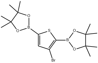 2,2'-(3-Bromothiophene-2,5-diyl)bis(4,4,5,5-tetramethyl-1,3,2-dioxaborolane)