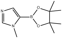 1-甲基-1-H-咪唑-5-硼酸频那醇酯, 942070-72-6, 结构式