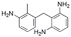 2-[(3-amino-2-methylphenyl)methyl]benzene-1,3-diamine Struktur