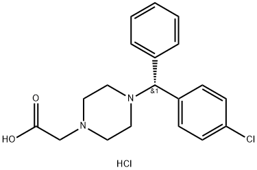 (R)-De(carboxyMethoxy) Cetirizine Acetic Acid Hydrochloride|左西替利杂质B