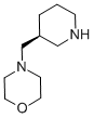 4-[(3S)-3-PIPERIDINYLMETHYL]-MORPHOLINE Structure