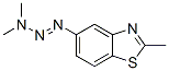 Benzothiazole, 5-(3,3-dimethyl-1-triazeno)-2-methyl- (7CI) Structure