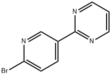 2-(6-BroMo-pyridin-3-yl)pyriMidine Struktur