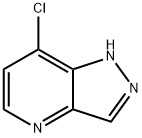 7-クロロ-1H-ピラゾロ[4,3-B]ピリジン 化学構造式