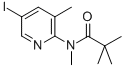 N-(5-IODO-3-METHYLPYRIDIN-2-YL)-N-METHYL-2,2-DIMETHYLPROPANAMIDE Structure