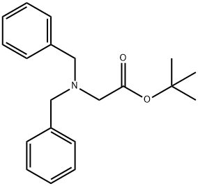 Glycine, N,N-bis(phenylMethyl)-, 1,1-diMethylethyl ester 结构式
