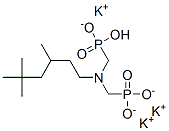 tripotassium hydrogen [[(3,5,5-trimethylhexyl)imino]bis(methylene)]diphosphonate Structure
