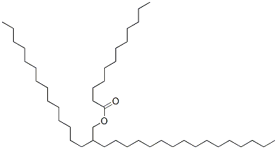 2-tetradecyloctadecyl laurate Structure