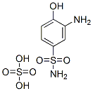 3-amino-4-hydroxybenzenesulphonamide sulphate 结构式