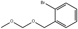 1-broMo-2-((MethoxyMethoxy)Methyl)benzene 化学構造式