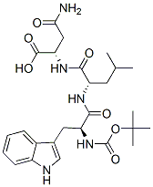 tert-butyloxycarbonyl-tryptophyl-leucyl-asparagine,94236-41-6,结构式