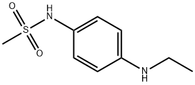 N-[4-(Ethylamino)phenyl]methanesulfonamide 结构式