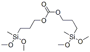 Carbonic acid bis[3-[methyldimethoxysilyl]propyl] ester 结构式