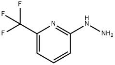 2-HYDRAZINO-6-(TRIFLUOROMETHYL)PYRIDINE Struktur