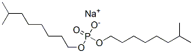 sodium diisononyl phosphate Structure