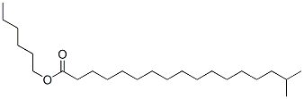 hexyl isooctadecanoate Structure