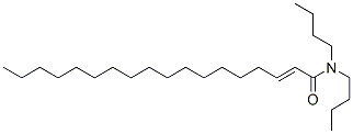 N,N-dibutyloctadecenamide Structure