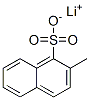 lithium 2-methylnaphthalenesulphonate Struktur