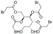 D-glucitol tetrakis(bromoacetate) 结构式