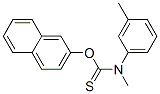 N-methyl-N-(3-methylphenyl)-1-naphthalen-2-yloxy-methanethioamide 结构式