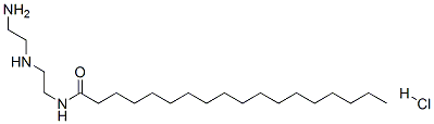 (Z)-N-[2-[(2-アミノエチル)アミノ]エチル]-9-オクタデセンアミド/塩酸,(1:x) 化学構造式