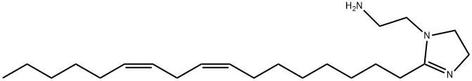 (Z,Z)-2-(8,11-十七碳二烯基)-4,5-二氢咪唑-1-基]乙胺 结构式